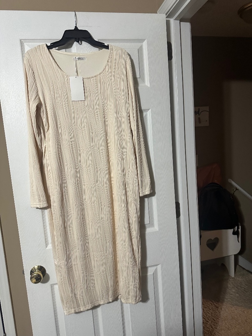 Textured Column Dress